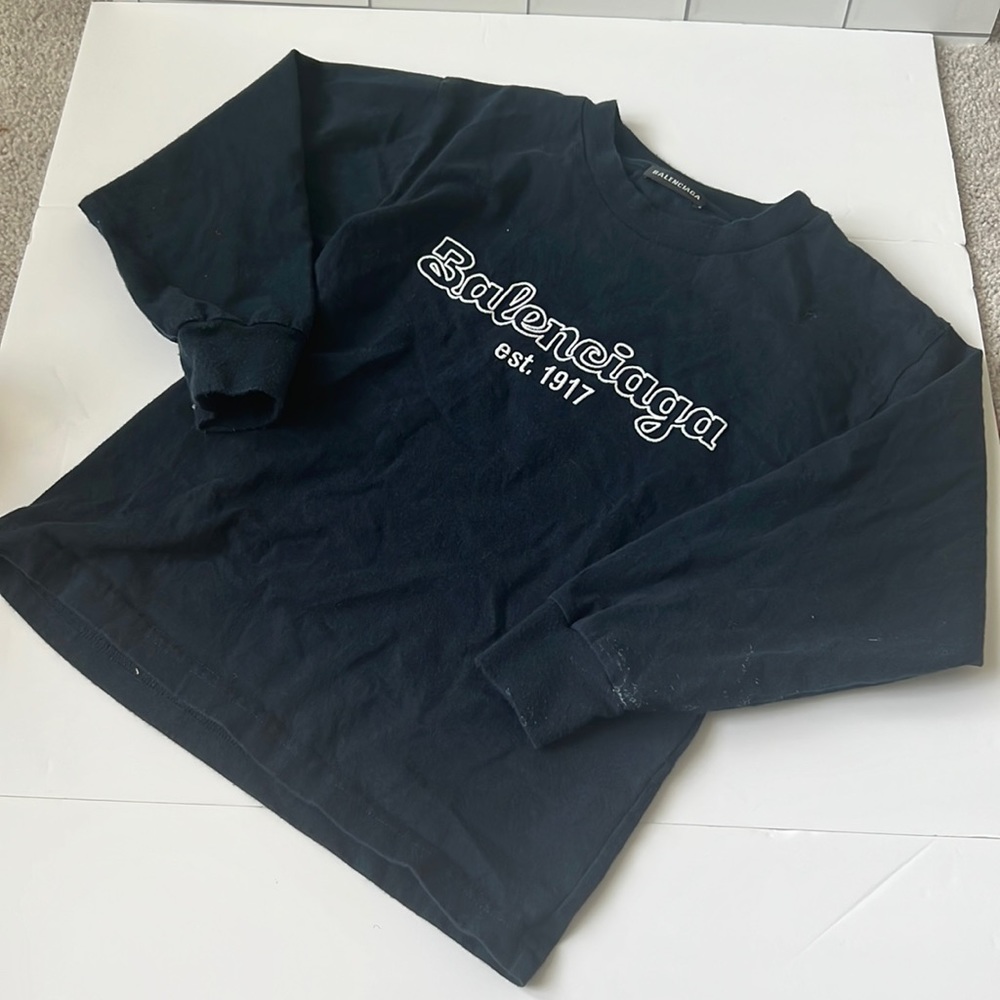Balenciaga long sleeve toddler